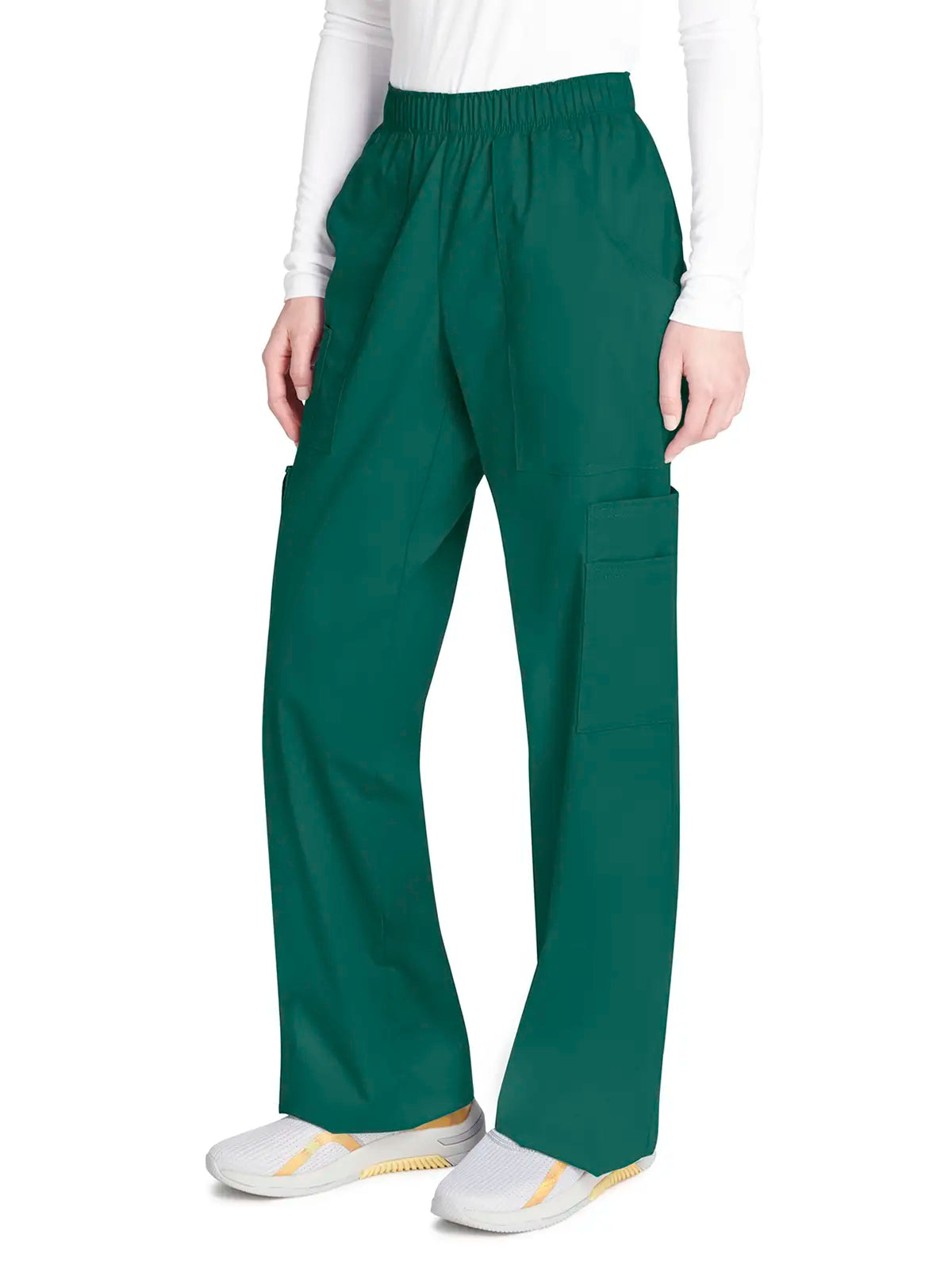 Pantalón sanitario cargo con cintura elástica Cherokee Core Stretch WWE4005