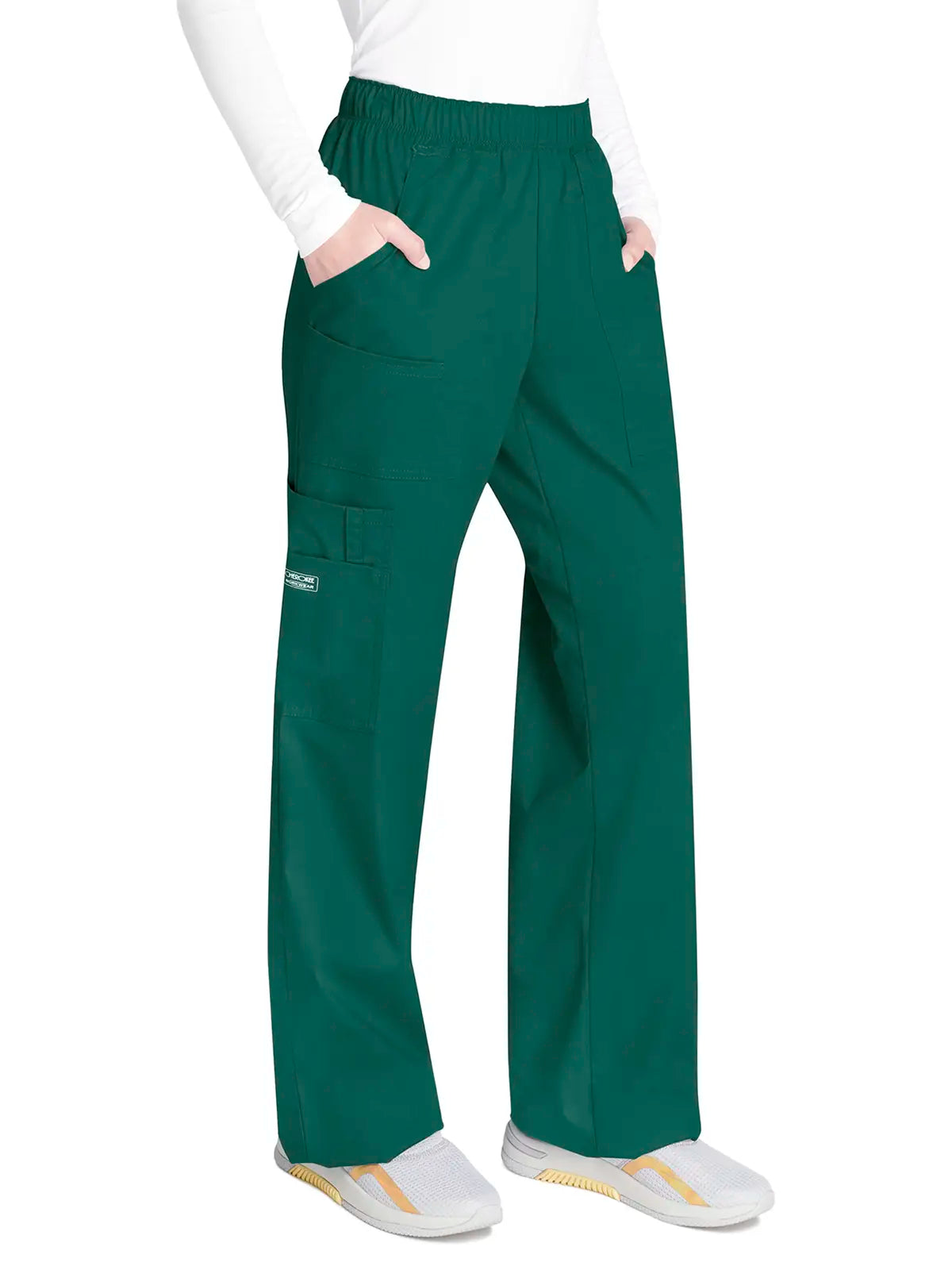 Pantalón sanitario cargo con cintura elástica Cherokee Core Stretch WWE4005