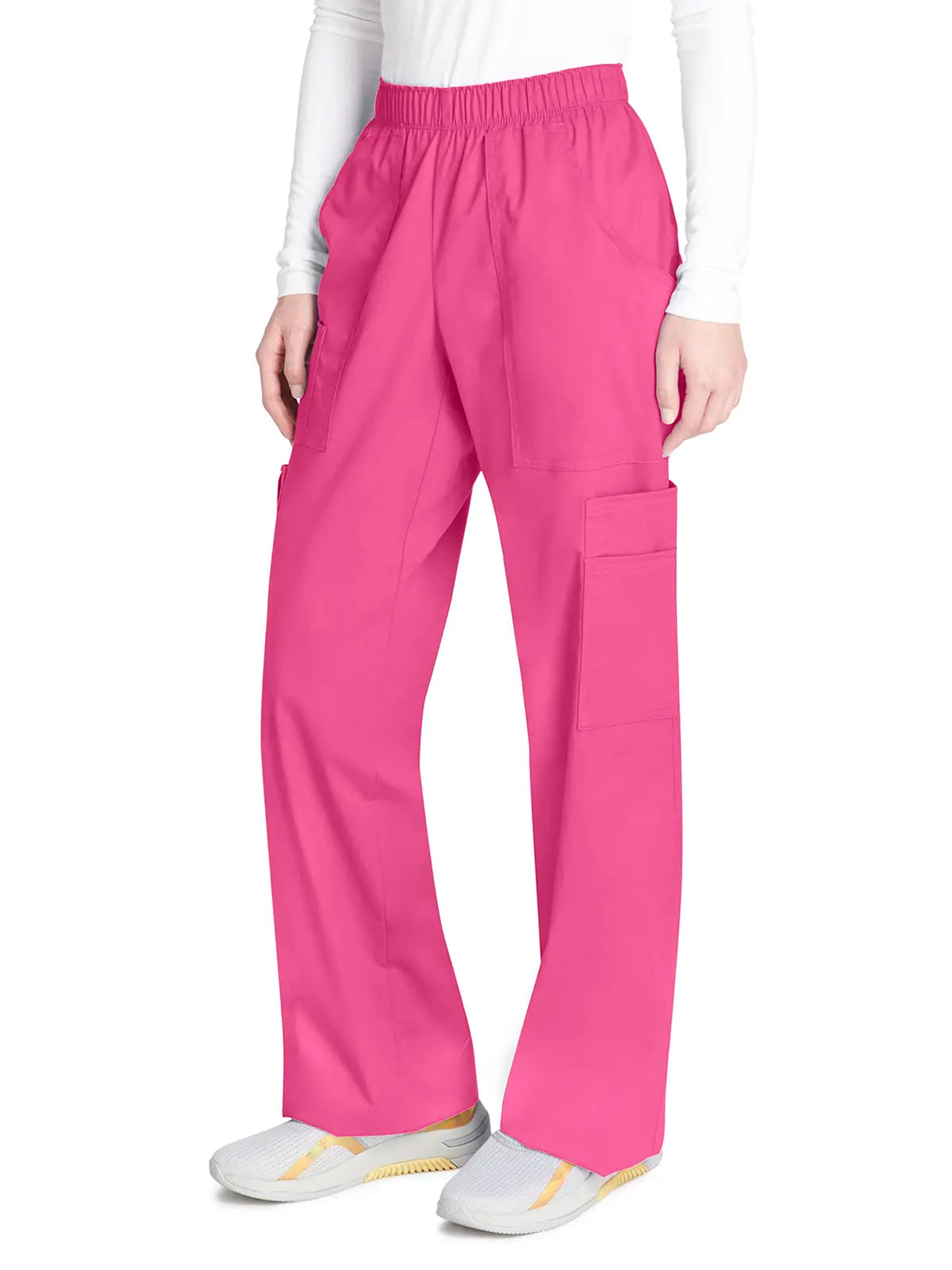 Pantalón sanitario cargo con cintura elástica Cherokee Core Stretch WWE4005