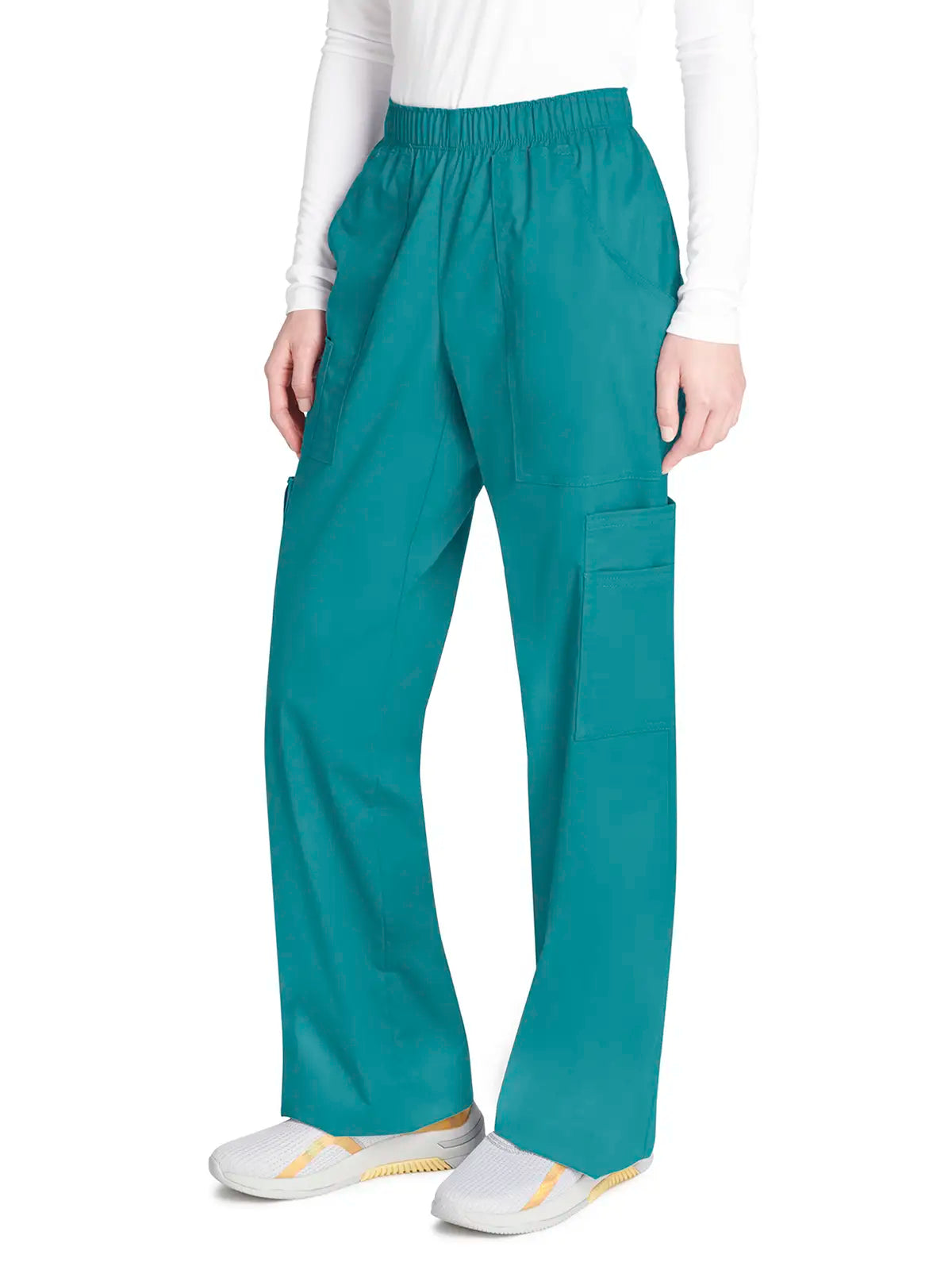 Pantalón sanitario cargo con cintura elástica Cherokee Core Stretch WWE4005