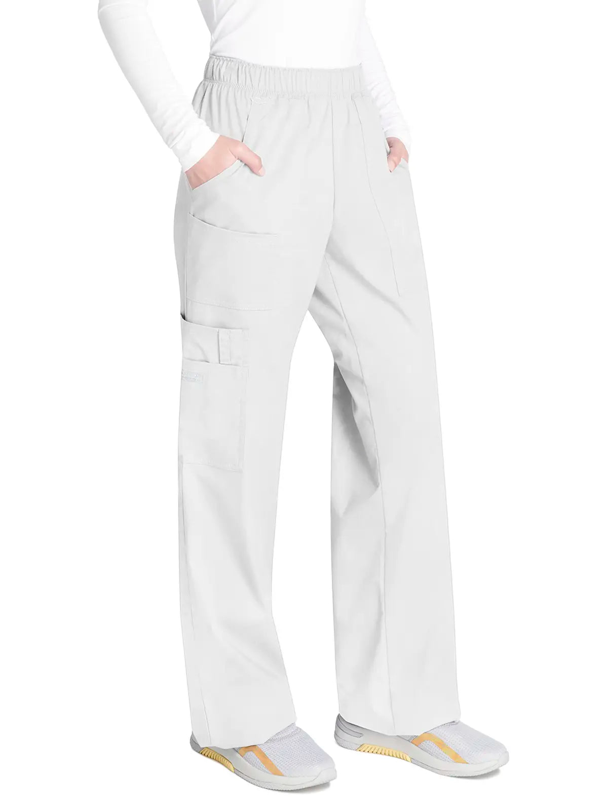 Pantalón sanitario cargo con cintura elástica Cherokee Core Stretch WWE4005