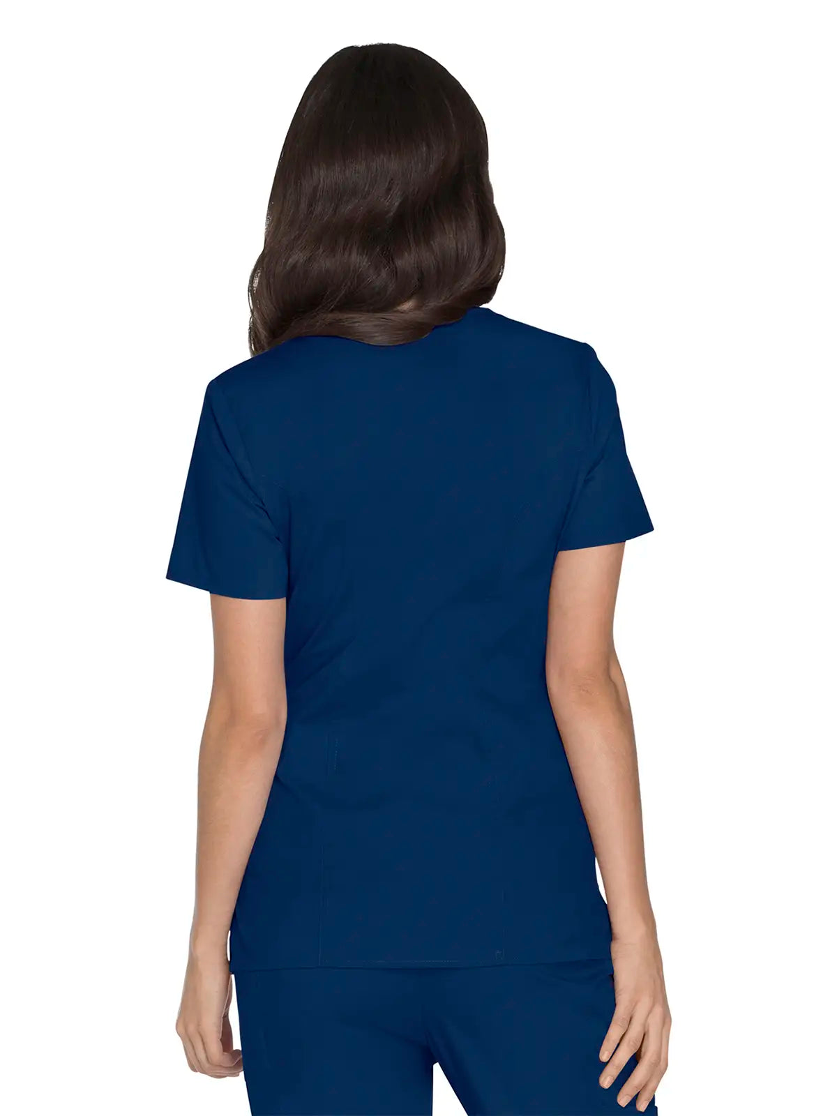 Casaca sanitaria mujer con cruzado simulado Cherokee Core Stretch WWE4728