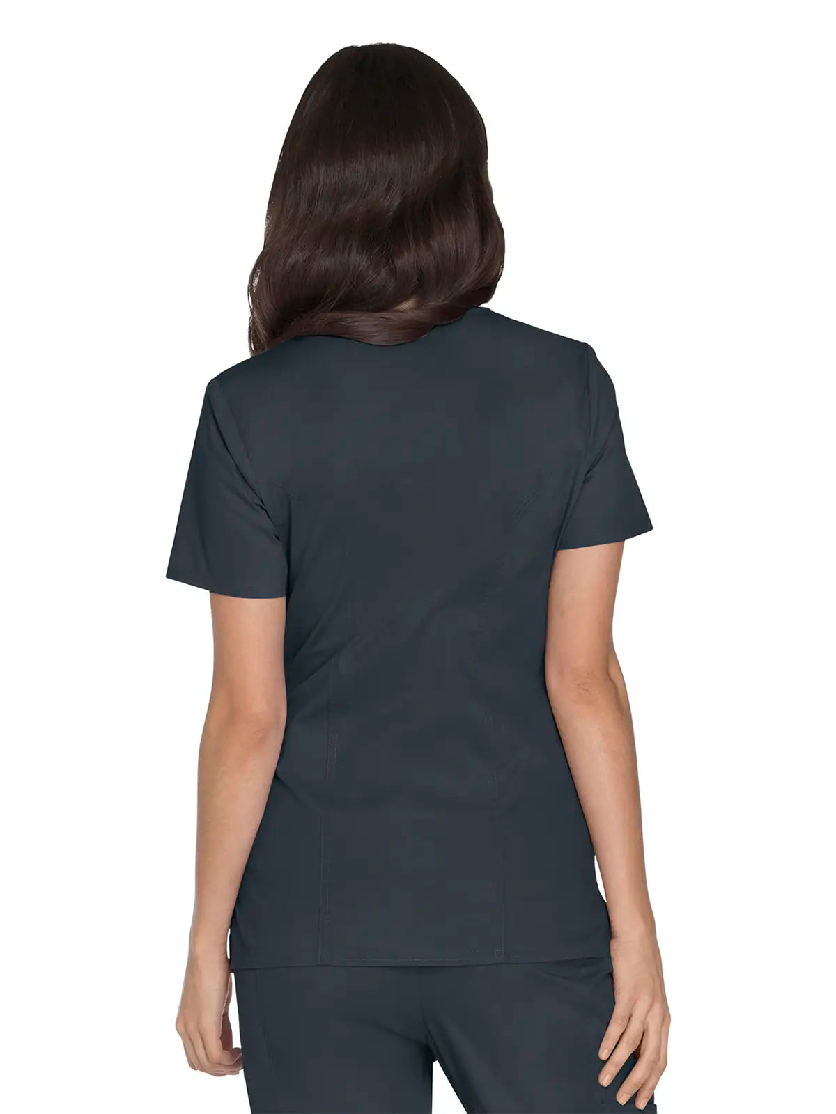 Casaca sanitaria mujer con cruzado simulado Cherokee Core Stretch WWE4728