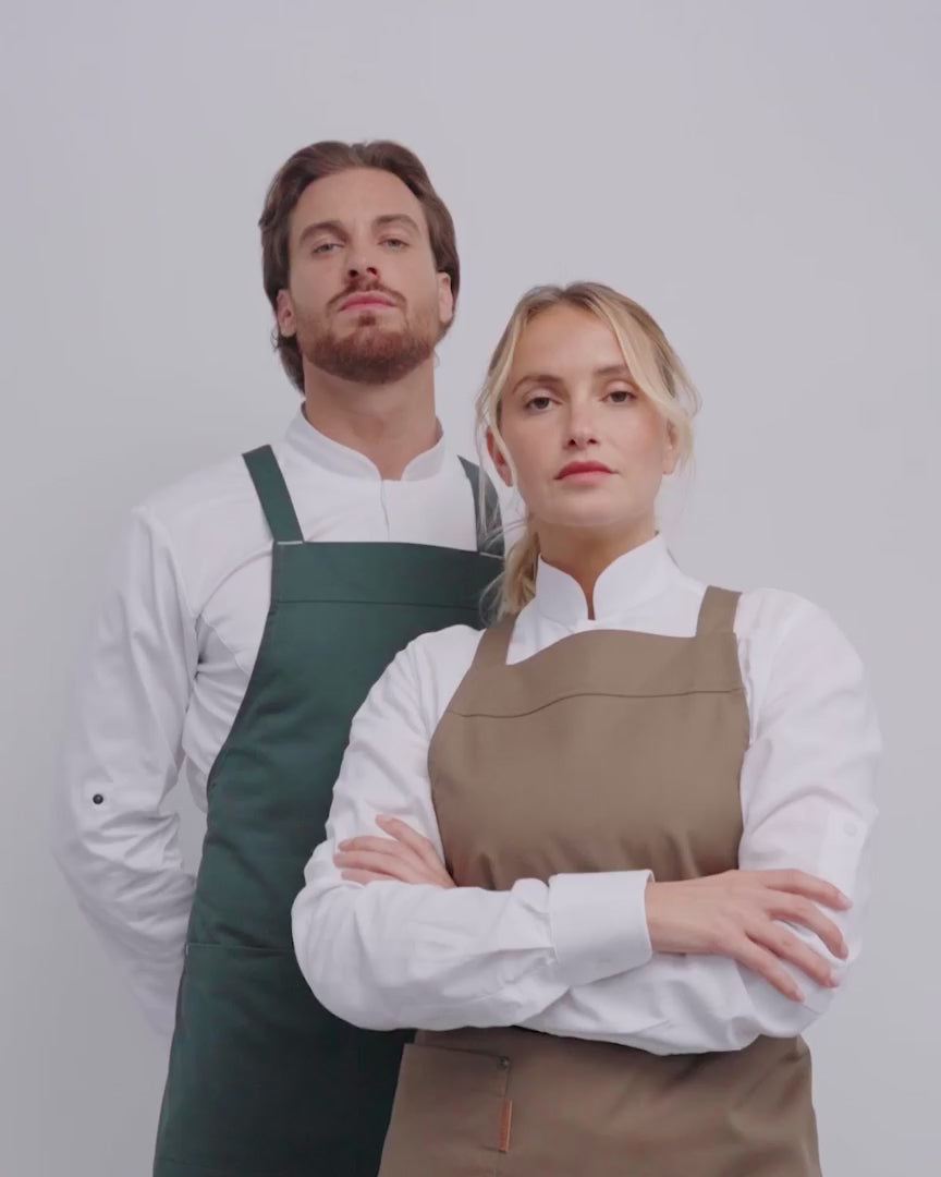 Cargar vídeo: Delantal Cruzado Capri