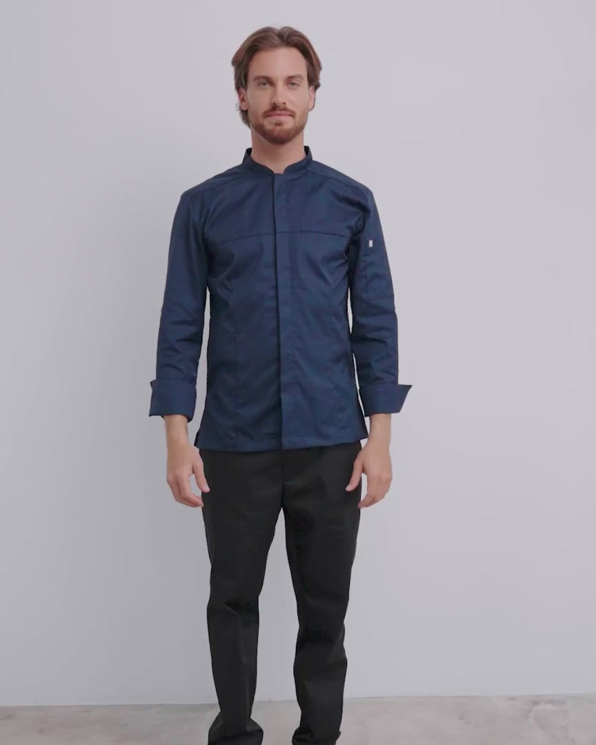 Cargar vídeo: Chaqueta de Cocina Unisex Oslo